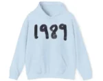 Taylor Swift The Eras Tour 1989 Sky Blue Hoodie