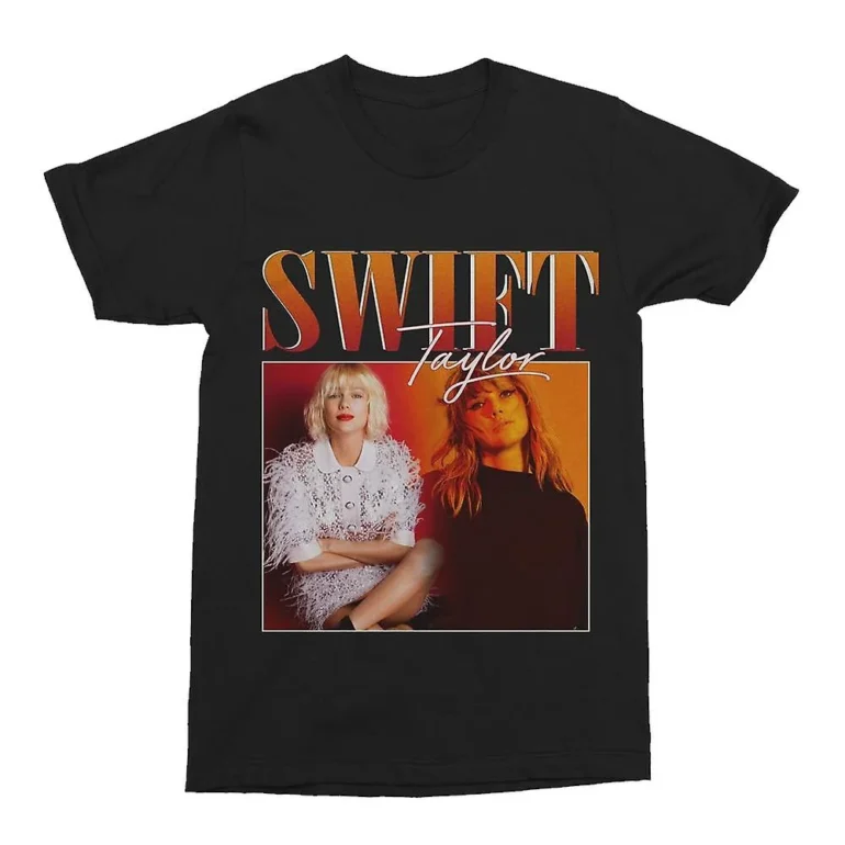 Taylor Swift The Eras Tour Black T Shirt