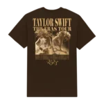 Taylor Swift The Eras Tour Fearless Album Brown T-Shirt