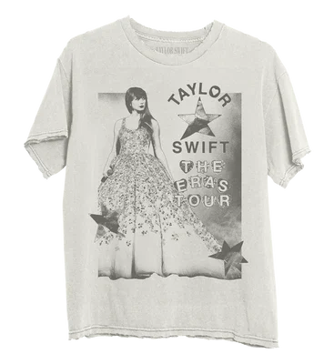 Taylor Swift The Eras Tour Photo Off White T-Shirt